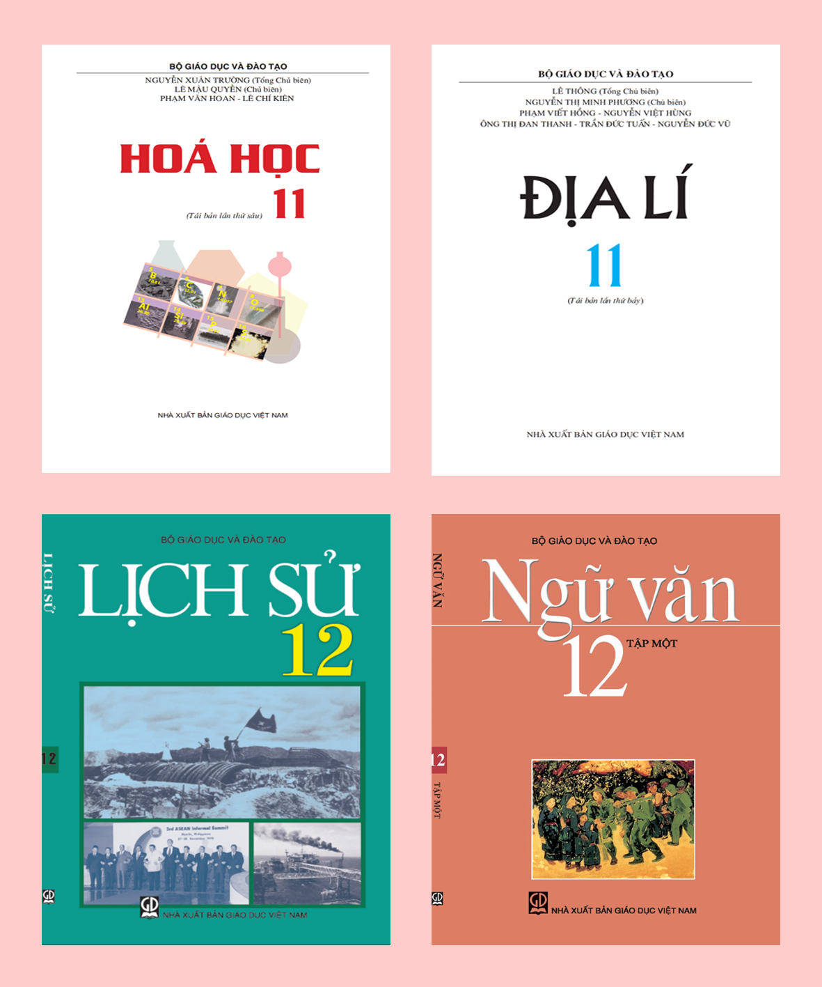 File pdf bộ sách giáo khoa từ lớp 1 đến lớp 12