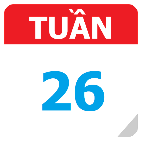 TKB Tuần 26 (từ 26/01 đến 01/02, năm học 2025-2026)